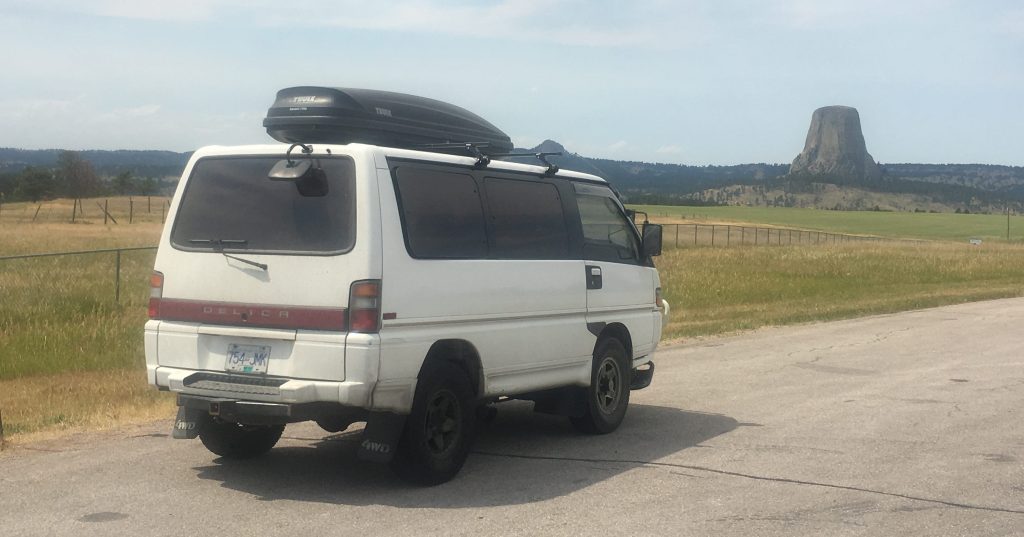 Ella looking fab on our way to the tower.